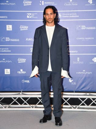 IPA86019470 - Rome, 2026 Nastri d Argento Awards. Red Carpet. Pictured: Mahmood  Copyright: xVincenzoxLandix xLandi Provvisionatox 86019470