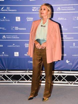IPA86018465 - Rome, 2026 Nastri d Argento Awards. Red Carpet. Pictured: Anna Ferzetti  Copyright: xVincenzoxLandix xLandi Provvisionatox 86018465