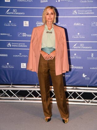 IPA86018476 - Rome, 2026 Nastri d Argento Awards. Red Carpet. Pictured: Anna Ferzetti  Copyright: xVincenzoxLandix xLandi Provvisionatox 86018476