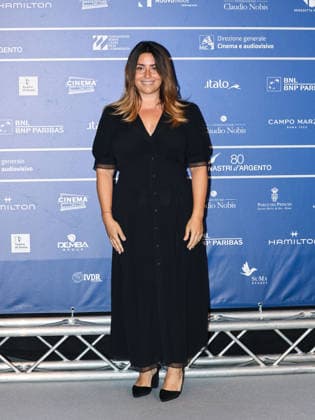 IPA86018833 - Rome, 2026 Nastri d Argento Awards. Red Carpet - Pictured: Chiara Milani  Copyright: xMarcoxProvvisionatox xLandi provvisionatox 86018833