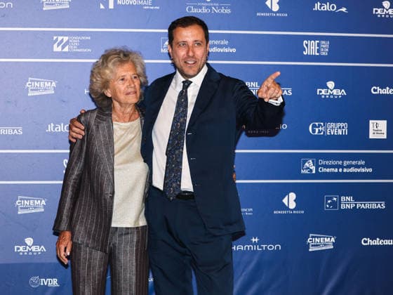 IPA86019244 - Rome, 2026 Nastri d Argento Awards. Red Carpet - Pictured: TILDE CORSI, ANDREA DE SICA  Copyright: xMarcoxProvvisionatox xLandi provvisionatox 86019244