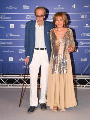 IPA86019448 - Rome, 2026 Nastri d Argento Awards. Red Carpet. Pictured: Mariano Rigillo, Anna Teresa Rossini  Copyright: xTonixServillox xLandi Provvisionatox 86019448