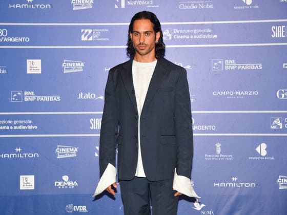 IPA86019476 - Rome, 2026 Nastri d Argento Awards. Red Carpet. Pictured: Mahmood  Copyright: xVincenzoxLandix xLandi Provvisionatox 86019476