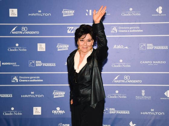IPA86019483 - Rome, 2026 Nastri d Argento Awards. Red Carpet. Pictured: Monica Guerritore  Copyright: xVincenzoxLandix xLandi Provvisionatox 86019483
