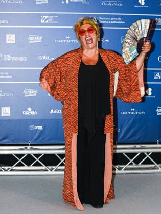 IPA86019643 - Rome, 2026 Nastri d Argento Awards. Red Carpet - Pictured: Lucianna de Falco  Copyright: xMarcoxProvvisionatox xLandi provvisionatox 86019643