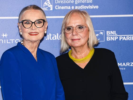 IPA86019663 - Rome, 2026 Nastri d Argento Awards. Red Carpet - Pictured: BARBARA BOUCHET, Emanuela Piovano  Copyright: xMarcoxProvvisionatox xLandi provvisionatox 86019663