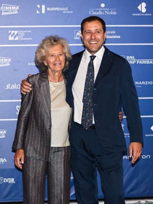 IPA86019243 - Rome, 2026 Nastri d Argento Awards. Red Carpet - Pictured: TILDE CORSI, ANDREA DE SICA  Copyright: xMarcoxProvvisionatox xLandi provvisionatox 86019243