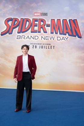 Spider-Man - Brand New Day Paris Film Premiere Tom Holland attends Spider-Man - Brand New Day Paris Film Premiere at UGC Bercy on June 24, 2026 in Paris, France. Photo by Nasser Berzane ABACAPRESS.COM Paris France  Copyright: xBerzanexNasser ABACAx