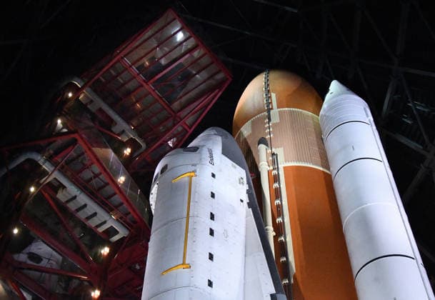 The California Science Center host a preview of Space Shuttle Endeavour s new Ã¢â‚¬oeeady-to-launch display in the Samuel Oschin Shuttle Gallery Wednesday, Los Angeles CA USA. June 24, 2026. A announce plans for the future Samuel Oschin Air and Space Center are shooting for an opening date of Nov 13th this year..( } Los Angeles USA  - ZUMAbl1_ 20260624_zaf_bl1_011 Copyright: xGenexBlevinsx