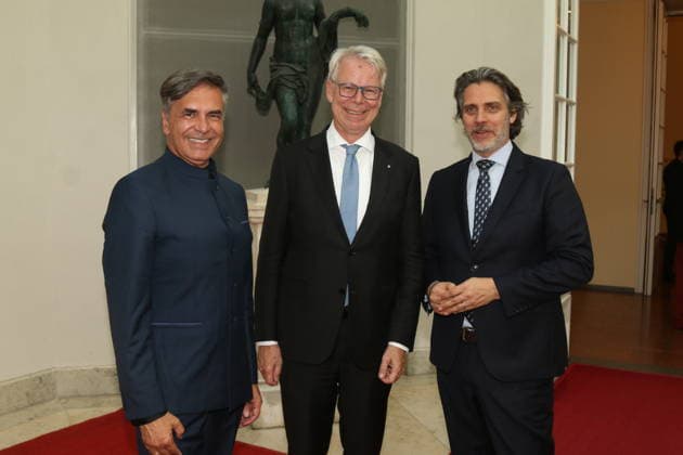 Gast, Gast, Ludwig Prinz von Bayern bei der 25. Verleihung des Friedenspreises des Deutschen Films Die Brücke im Cuvillies Theater. München, 23.06.2026 *** Guest, Guest, Ludwig, Prince of Bavaria, at the 25th German Film Peace Prize ceremony for *Die Brücke* at the Cuvillies Theater in Munich, June 23, 2026 Copyright: xAgenturxMatthiasxWehnertx xM.xGränzdörferx