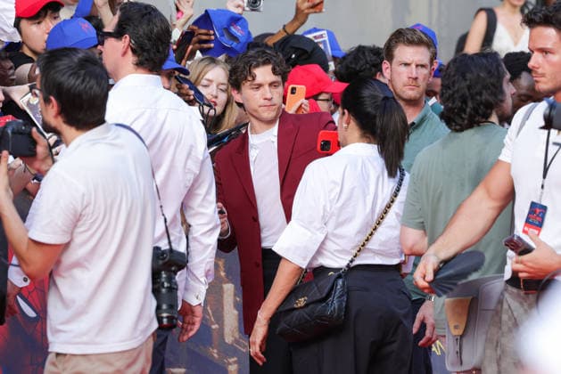 Tom Holland attends the Spider-Man: Brand New Day photocall at UGC Cine Cité Bercy on June 24, 2026, in Paris, France 457612 2026 06 24  Copyright: xLionelxGuericolasx xStarfacex STAR_457612_049