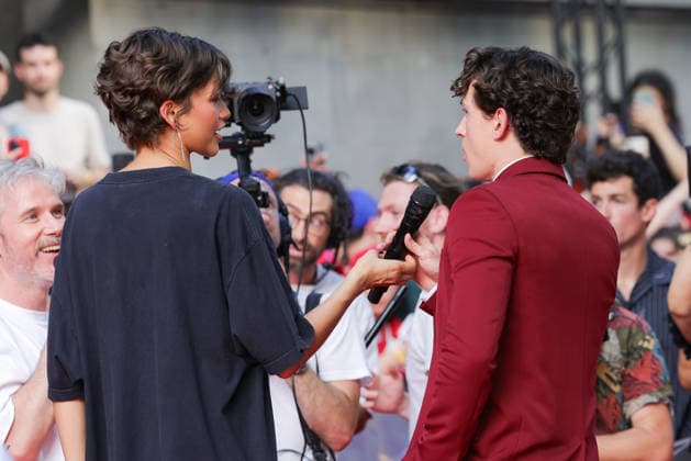 Tom Holland and Zendaya attend the Spider-Man: Brand New Day photocall at UGC Cine Cité Bercy on June 24, 2026, in Paris, France 457612 2026 06 24  Copyright: xLionelxGuericolasx xStarfacex STAR_457612_024
