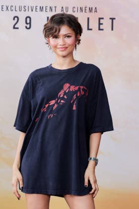 Zendaya attends the Spider-Man: Brand New Day photocall at UGC Cine Cité Bercy on June 24, 2026, in Paris, France 457612 2026 06 24  Copyright: xLionelxGuericolasx xStarfacex STAR_457612_037