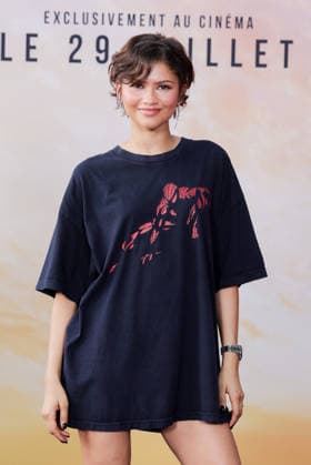 Zendaya attends the Spider-Man: Brand New Day photocall at UGC Cine Cité Bercy on June 24, 2026, in Paris, France 457612 2026 06 24  Copyright: xLionelxGuericolasx xStarfacex STAR_457612_088