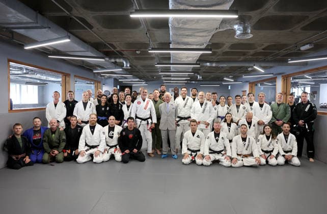 King Charles visits REORG King Charles visits REORG to hear about their work supporting military personnel, veterans and emergency service workers through Brazilian Jiu Jitsu training, in London, UK, on the 24th June 2026. Picture by Chris Jackson WPA-Pool London REORG London United Kingdom  WHA-0830