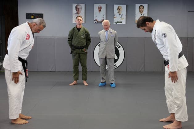 King Charles visits REORG King Charles visits REORG to hear about their work supporting military personnel, veterans and emergency service workers through Brazilian Jiu Jitsu training, in London, UK, on the 24th June 2026. Picture by Chris Jackson WPA-Pool London REORG London United Kingdom  WHA-0830