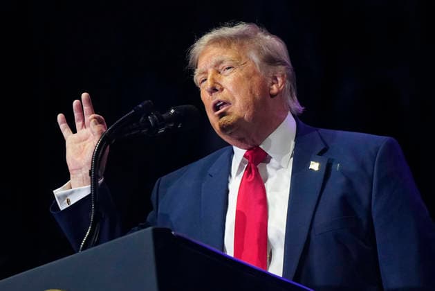 President Donald Trump speaks at a rally to kick off the 16-day Great American State Fair as part of Washington, D.C. s celebration of the nation s 250th birthday on the National Mall on Wednesday, June 24, 2026. The rally will include military flyovers, musical performances from Lee Greenwood and Christopher Macchio, and the U.S. Army Band, the U.S. Marine Band and Armed Forces choirs.  WAP202606244053 BONNIExCASH