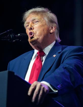 President Donald Trump speaks at a rally to kick off the 16-day Great American State Fair as part of Washington, D.C. s celebration of the nation s 250th birthday on the National Mall on Wednesday, June 24, 2026. The rally will include military flyovers, musical performances from Lee Greenwood and Christopher Macchio, and the U.S. Army Band, the U.S. Marine Band and Armed Forces choirs.  WAP202606244063 BONNIExCASH