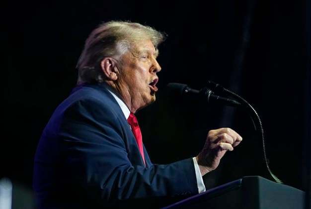 President Donald Trump speaks at a rally to kick off the 16-day Great American State Fair as part of Washington, D.C. s celebration of the nation s 250th birthday on the National Mall on Wednesday, June 24, 2026. The rally will include military flyovers, musical performances from Lee Greenwood and Christopher Macchio, and the U.S. Army Band, the U.S. Marine Band and Armed Forces choirs.  WAP202606244070 BONNIExCASH