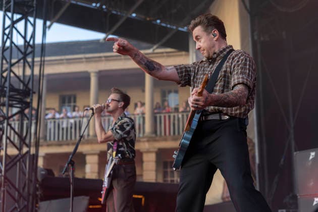 McFly perform at Halifax Piece Hall Danny Jones of McFly performs at Piece Hall, Halifax, 24th June 2026, Credit:Mike Gray MIKE GRAY - B4227 Avalon  Copyright: xMikexGrayx xMIKExGRAYx-xB4227x xAvalonx 1112281082