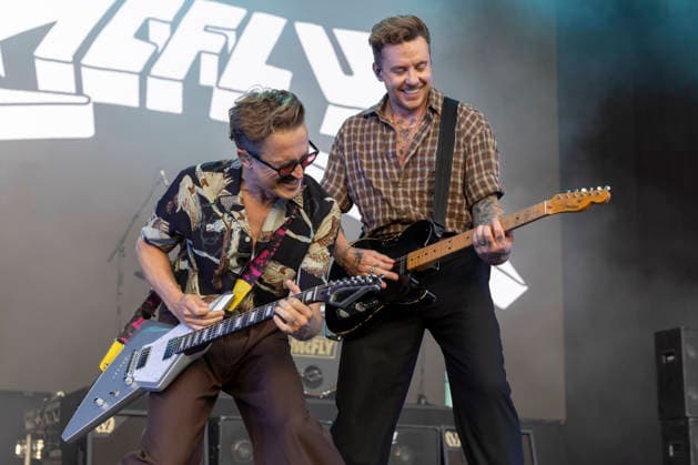 McFly perform at Halifax Piece Hall Tom Fletcher and Danny Jones of McFly performs at Piece Hall, Halifax, 24th June 2026, Credit:Mike Gray MIKE GRAY - B4227 Avalon  Copyright: xMikexGrayx xMIKExGRAYx-xB4227x xAvalonx 1112281178
