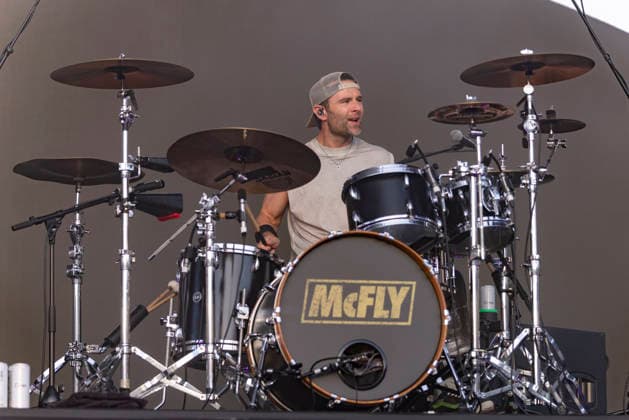 McFly perform at Halifax Piece Hall Harry Judd of McFly performs at Piece Hall, Halifax, 24th June 2026, Credit:Mike Gray MIKE GRAY - B4227 Avalon  Copyright: xMikexGrayx xMIKExGRAYx-xB4227x xAvalonx 1112281223