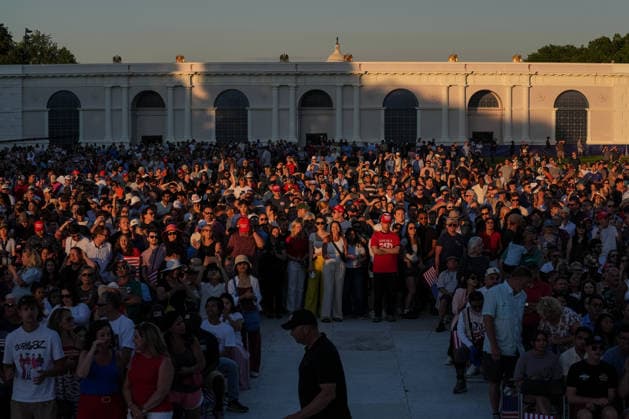 Great American State Fair ahead of U.S. 250th anniversary WASHINGTON, D.C., UNITED STATES - JUNE 24: People gather during the kick-off celebration for the Great American State Fair on the National Mall in Washington, D.C., on June 24, 2026. The fair will be held from June 25 to July 10, 2026, as part of celebrations marking the 250th anniversary of U.S. independence. Mehmet Eser Anadolu Washington DC United States. Editorial use only. Please get in touch for any other usage.  Copyright: x2026xAnadoluxMehmetxEserx