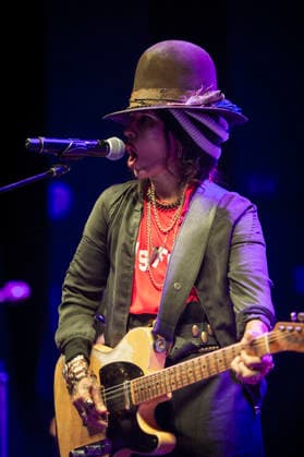 4 Non Blondes at Shepherds Bush Empire 24 June 2026 4 Non Blondes perform at O2 Shepherds Bush Empire in London on 24th June 2026. Linda Perry Lead vocals, guitar Dawn Richardson Drums Christa Hillhouse Bass guitar Roger Rocha Lead guitar, vocals, Credit:Zoran Veselinovic B4859 Avalon UK, London, O2 Shepherds Bush Empire  Copyright: xZoranxVeselinovicx xB4859x xAvalonx 1112334542