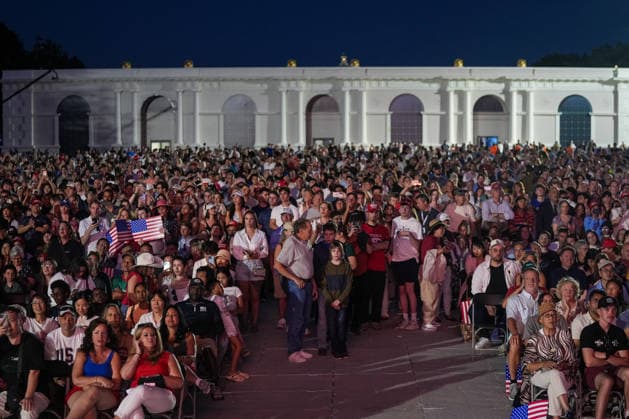 Great American State Fair ahead of U.S. 250th anniversary WASHINGTON, D.C., UNITED STATES - JUNE 24: People gather during the kick-off celebration for the Great American State Fair on the National Mall in Washington, D.C., on June 24, 2026. The fair will be held from June 25 to July 10, 2026, as part of celebrations marking the 250th anniversary of U.S. independence. Mehmet Eser Anadolu Washington DC United States. Editorial use only. Please get in touch for any other usage.  Copyright: x2026xAnadoluxMehmetxEserx