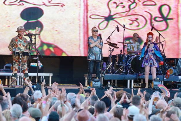24.06.2026, THE B-52ÕS, im Konzert live in der Zitadelle Spandau, Berlin, Abschiedstour, Musik, Gesang Kate Pierson, Gesang Fred Schneider, Gesang Cindy Wilson, Berlin *** June 24, 2026, THE B-52 s, live concert at the Spandau Citadel, Berlin, farewell tour, music, vocals by Kate Pierson, vocals by Fred Schneider, vocals by Cindy Wilson, Berlin