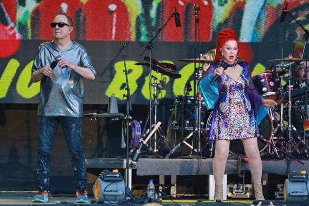 24.06.2026, THE B-52ÕS, im Konzert live in der Zitadelle Spandau, Berlin, Abschiedstour, Musik, Gesang Kate Pierson, Gesang Fred Schneider, Gesang Cindy Wilson, Berlin *** June 24, 2026, THE B-52 s, live concert at the Spandau Citadel, Berlin, farewell tour, music, vocals by Kate Pierson, vocals by Fred Schneider, vocals by Cindy Wilson, Berlin