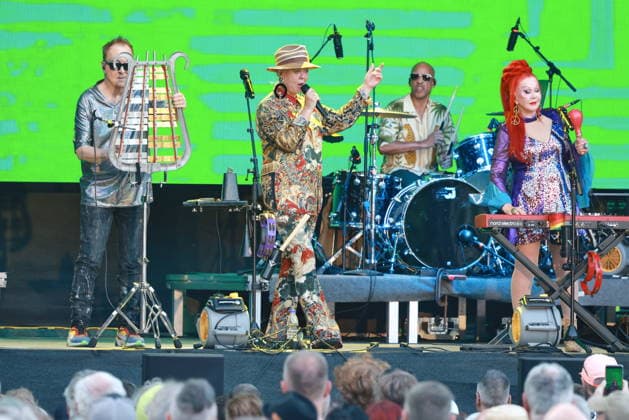 24.06.2026, THE B-52ÕS, im Konzert live in der Zitadelle Spandau, Berlin, Abschiedstour, Musik, Gesang Kate Pierson, Gesang Fred Schneider, Gesang Cindy Wilson, Berlin *** June 24, 2026, THE B-52 s, live concert at the Spandau Citadel, Berlin, farewell tour, music, vocals by Kate Pierson, vocals by Fred Schneider, vocals by Cindy Wilson, Berlin