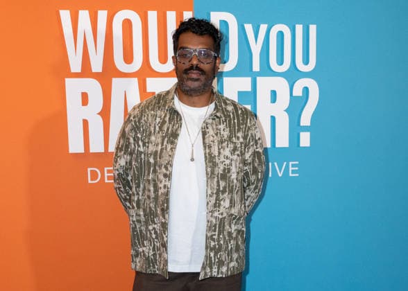 Romesh Ranganathan attends Prime Video™s Would You Rather: Decide to Survive London Screening, at the Regent Street Cinema in London, England. UK. Wednesday 24th June 2026. Copyright: xJamesxWarrenx ae7qz588