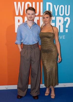 Max Balegde and Chloe Burrows attends Prime Video™s Would You Rather: Decide to Survive London Screening, at the Regent Street Cinema in London, England. UK. Wednesday 24th June 2026. Copyright: xJamesxWarrenx ae7qz615