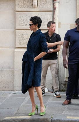 Farida Khelfa at the Dior Homme Spring Summer 2027 Ready-to-Wear fashion show during Paris Fashion Week on June 24, 2026. Anne Sophie Guebey, Bestimage. Celebrities at the Dior Homme Spring Summer 2027 Ready-to-Wear fashion show during Paris Fashion Week on June 24, 2026, Paris, France  Copyright: xAnne-SophiexGuebeyx xBestimagexAnne-SophiexGuebeyx xBestimagex