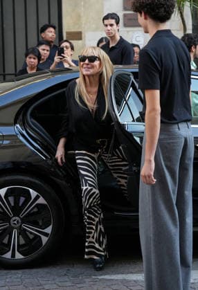 Babeth Djian at the Dior Homme Spring Summer 2027 Ready-to-Wear fashion show during Paris Fashion Week on June 24, 2026. Anne Sophie Guebey, Bestimage. Celebrities at the Dior Homme Spring Summer 2027 Ready-to-Wear fashion show during Paris Fashion Week on June 24, 2026, Paris, France  Copyright: xAnne-SophiexGuebeyx xBestimagexAnne-SophiexGuebeyx xBestimagex