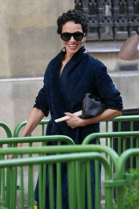 Farida Khelfa at the Dior Homme Spring Summer 2027 Ready-to-Wear fashion show during Paris Fashion Week on June 24, 2026. Anne Sophie Guebey, Bestimage. Celebrities at the Dior Homme Spring Summer 2027 Ready-to-Wear fashion show during Paris Fashion Week on June 24, 2026, Paris, France  Copyright: xAnne-SophiexGuebeyx xBestimagexAnne-SophiexGuebeyx xBestimagex