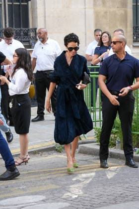 Farida Khelfa at the Dior Homme Spring Summer 2027 Ready-to-Wear fashion show during Paris Fashion Week on June 24, 2026. Anne Sophie Guebey, Bestimage. Celebrities at the Dior Homme Spring Summer 2027 Ready-to-Wear fashion show during Paris Fashion Week on June 24, 2026, Paris, France  Copyright: xAnne-SophiexGuebeyx xBestimagexAnne-SophiexGuebeyx xBestimagex