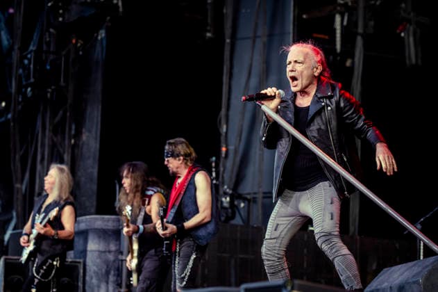 Iron Maiden live at Copenhell 2026 Copenhagen, Denmark. 24th, June 2026. The English heavy metal band Iron Maiden performs a live concert during the Danish heavy metal festival Copenhell 2026 in Copenhagen. Here vocalist Bruce Dickinson is seen live on stage. Denmark, Copenhagen  Copyright: xGonzalesxPhoto MathiasxBakxLarsenx