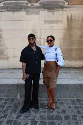 Ty Dolla and Davinhor at the EgonLab Men s Ready-to-Wear Spring Summer 2027 fashion show during Paris Fashion Week, June 24, 2026 Florian Lavielle Bestimage Celebrities at the EgonLab Men’s Ready-to-Wear Spring Summer 2027 Collection fashion show during Paris Fashion Week on June 24, 2026, Paris, France  Copyright: xFlorianxLaviellex xBestimagexFlorianxLaviellex xBestimagex