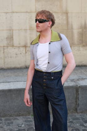 Eddy de Pretto at the EgonLab Men s Ready-to-Wear Spring Summer 2027 fashion show during Paris Fashion Week, June 24, 2026 Florian Lavielle Bestimage Celebrities at the EgonLab Men s Ready-to-Wear Spring Summer 2027 Collection fashion show during Paris Fashion Week on June 24, 2026, Paris, France  Copyright: xFlorianxLaviellex xBestimagexFlorianxLaviellex xBestimagex