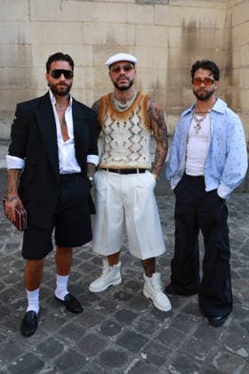 Maluma and Ryan Castro at the EgonLab Men s Ready-to-Wear Spring Summer 2027 Collection fashion show during Paris Fashion Week, June 24, 2026 Florian Lavielle Bestimage Celebrities at the EgonLab Men’s Ready-to-Wear Spring Summer 2027 Collection fashion show during Paris Fashion Week on June 24, 2026, Paris, France  Copyright: xFlorianxLaviellex xBestimagexFlorianxLaviellex xBestimagex