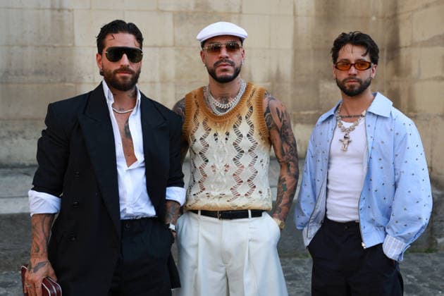 Maluma and Ryan Castro at the EgonLab Men s Ready-to-Wear Spring Summer 2027 Collection fashion show during Paris Fashion Week, June 24, 2026 Florian Lavielle Bestimage Celebrities at the EgonLab Men’s Ready-to-Wear Spring Summer 2027 Collection fashion show during Paris Fashion Week on June 24, 2026, Paris, France  Copyright: xFlorianxLaviellex xBestimagexFlorianxLaviellex xBestimagex
