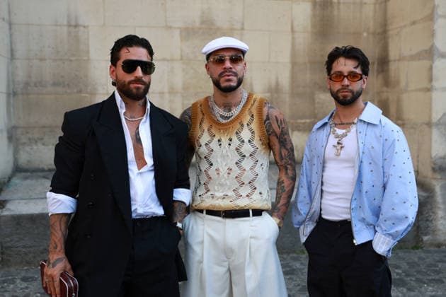 Maluma and Ryan Castro at the EgonLab Men s Ready-to-Wear Spring Summer 2027 Collection fashion show during Paris Fashion Week, June 24, 2026 Florian Lavielle Bestimage Celebrities at the EgonLab Men’s Ready-to-Wear Spring Summer 2027 Collection fashion show during Paris Fashion Week on June 24, 2026, Paris, France  Copyright: xFlorianxLaviellex xBestimagexFlorianxLaviellex xBestimagex