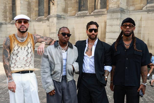 Maluma, Ty Dolla, and Ryan Castro at the EgonLab Men s Ready-to-Wear Spring Summer 2027 Collection fashion show during Paris Fashion Week, June 24, 2026 Florian Lavielle Bestimage Celebrities at the EgonLab Men’s Ready-to-Wear Spring Summer 2027 Collection fashion show during Paris Fashion Week on June 24, 2026, Paris, France  Copyright: xFlorianxLaviellex xBestimagexFlorianxLaviellex xBestimagex
