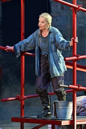 Bad Hersfelder Festspiele - Parzival . Schauspielerin Varia Linnea Sjöström während der Fotoprobe zur Inszenierung Parzival im Rahmen der Bad Hersfelder Festspiele am 24.06.2026 in der Stiftsruine Bad Hersfeld. 20260624MWI129796 *** Bad Hersfeld Festival: Parzival – Actress Varia Linnea Sjöström during the photo shoot for the production of Parzival as part of the Bad Hersfeld Festival on June 24, 2026, at the Stiftsruine in Bad Hersfeld 20260624MWI129796