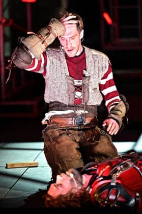 Bad Hersfelder Festspiele - Parzival . Schauspieler Thiess Brammer während der Fotoprobe zur Inszenierung Parzival im Rahmen der Bad Hersfelder Festspiele am 24.06.2026 in der Stiftsruine Bad Hersfeld. 20260624MWI129982 *** Bad Hersfeld Festival: Parzival Actor Thiess Brammer during the photo shoot for the production of Parzival as part of the Bad Hersfeld Festival on June 24, 2026, at the Bad Hersfeld Abbey Ruins 20260624MWI129982