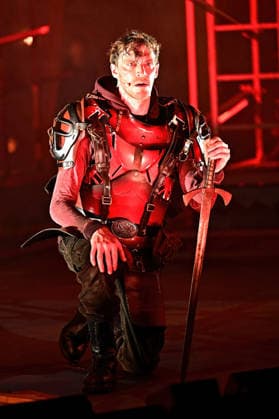 Bad Hersfelder Festspiele - Parzival . Schauspieler Thiess Brammer während der Fotoprobe zur Inszenierung Parzival im Rahmen der Bad Hersfelder Festspiele am 24.06.2026 in der Stiftsruine Bad Hersfeld. 20260624MWI130159 *** Bad Hersfeld Festival: Parzival Actor Thiess Brammer during the photo shoot for the production of Parzival as part of the Bad Hersfeld Festival on June 24, 2026, at the Bad Hersfeld Abbey Ruins 20260624MWI130159