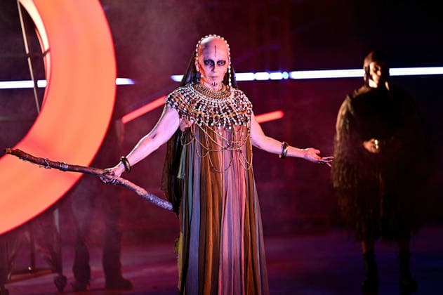 Bad Hersfelder Festspiele - Parzival . Schauspielerin Melita Jurisic während der Fotoprobe zur Inszenierung Parzival im Rahmen der Bad Hersfelder Festspiele am 24.06.2026 in der Stiftsruine Bad Hersfeld. 20260624MWI130230 *** Bad Hersfeld Festival: Parzival Actress Melita Jurisic during the photo shoot for the production of Parzival as part of the Bad Hersfeld Festival on June 24, 2026, at the Bad Hersfeld Abbey Ruins 20260624MWI130230