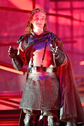 Bad Hersfelder Festspiele - Parzival . Schauspieler Uriel Jung während der Fotoprobe zur Inszenierung Parzival im Rahmen der Bad Hersfelder Festspiele am 24.06.2026 in der Stiftsruine Bad Hersfeld. 20260624MWI129953 *** Bad Hersfeld Festival: Parzival actor Uriel Jung during the photo shoot for the production of Parzival as part of the Bad Hersfeld Festival on June 24, 2026, at the Bad Hersfeld Abbey Ruins 20260624MWI129953